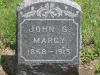 Marcy, John Galusha Grow, headstone
